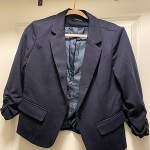 Navy blue blazer